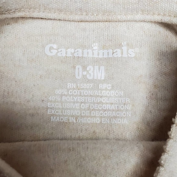 Garanimals Owl Onesie Size 0-3 Month - Picture 3 of 4